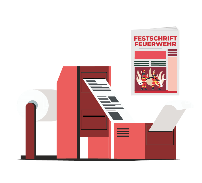 Print celebratory newspaper icon