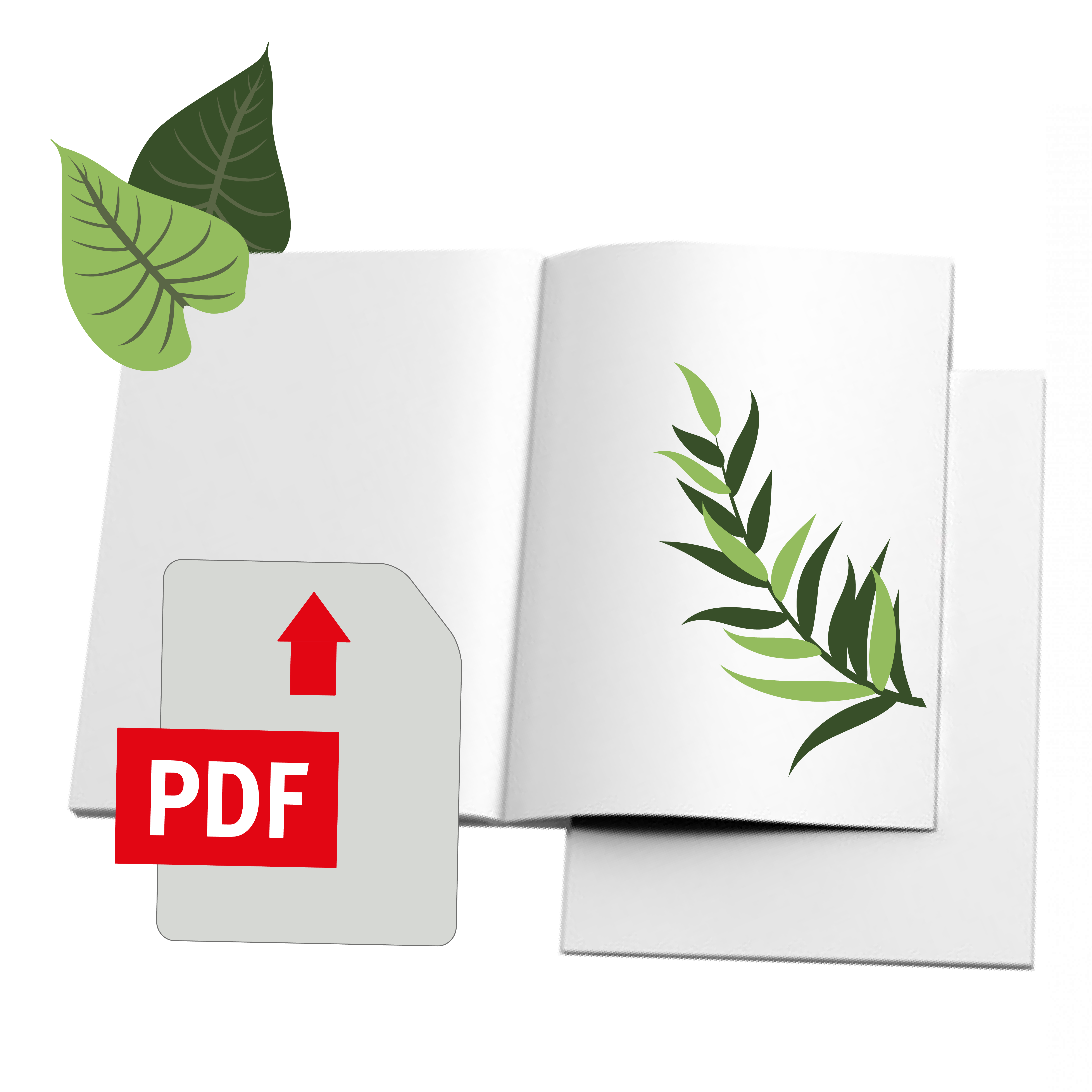 Eigene PDF als klimaneutrales Magazin drucken