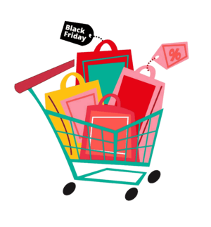 Black Friday Week Rabatt für deine Zeitungen und Magazine