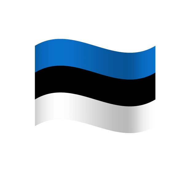 Estland Flagge Icon