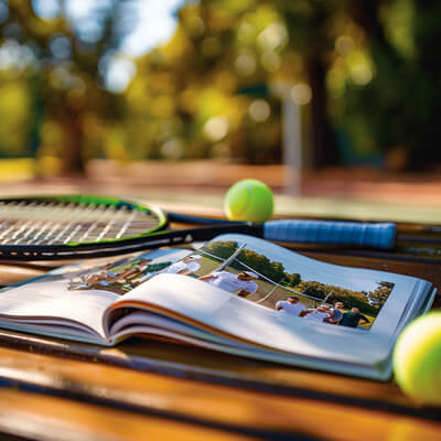 Professionelle Festschrift eines Sportvereins