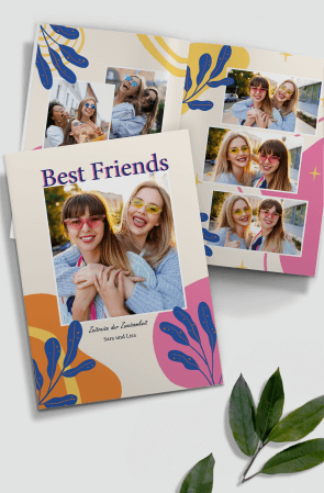 Create a photo book for best friend in A4 or A5