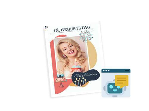 Inhalte für Geburtstagszeitung mit KI-Prompts generieren