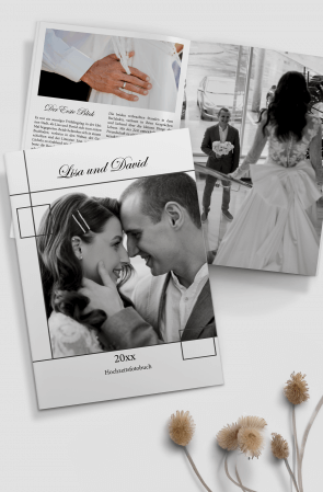 Hochzeitsfotobuch in A4 oder A5 erstellen