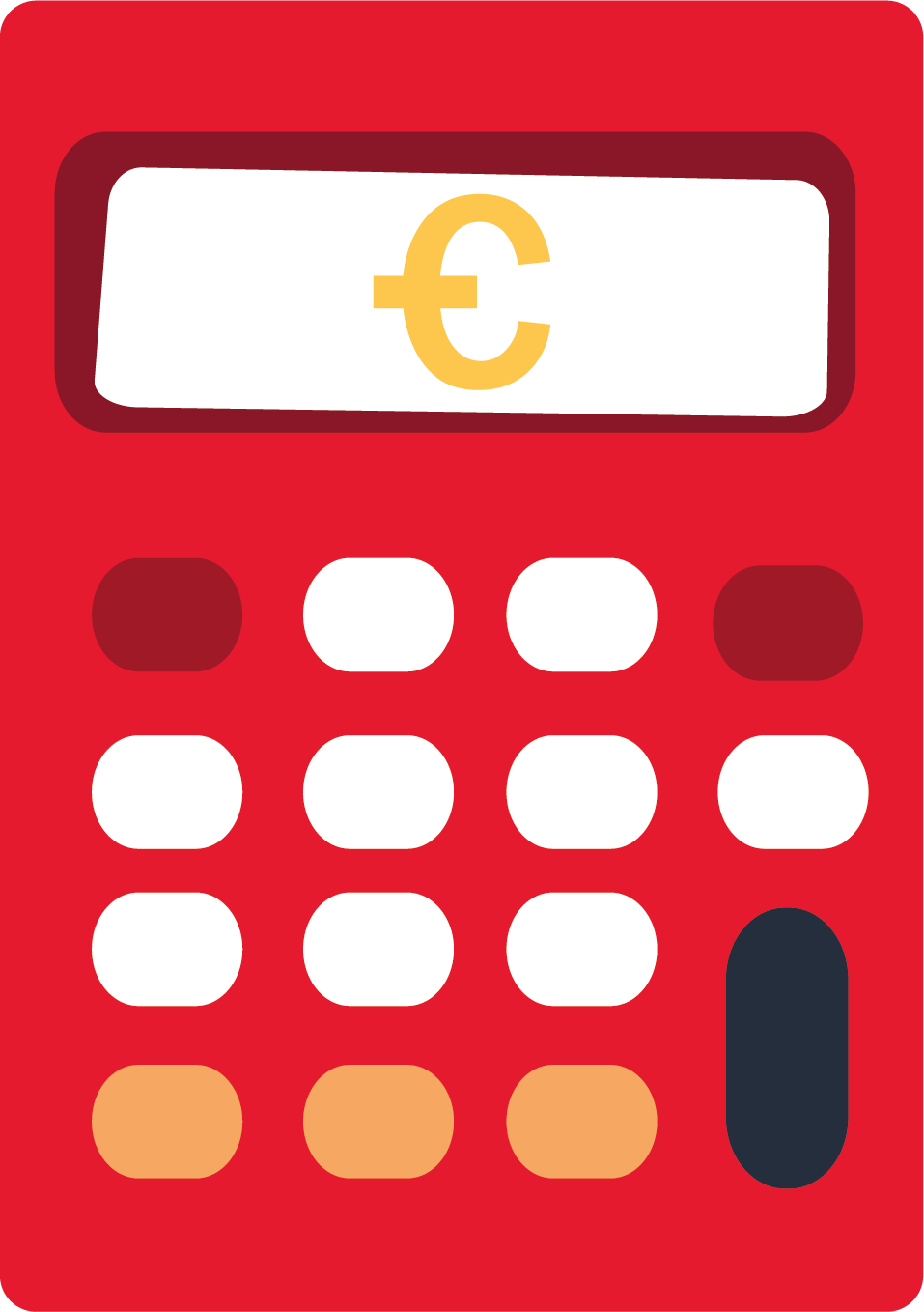 Icon for online price calculation of printing costs