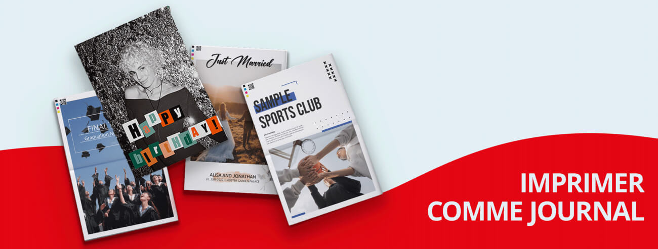 Imprimer maintenant une carte de menu comme un journal en ligne