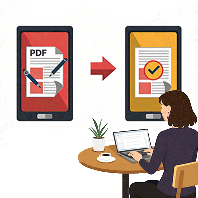 PDF-Druckdatei der KI-Zeitung checken oder überarbeiten