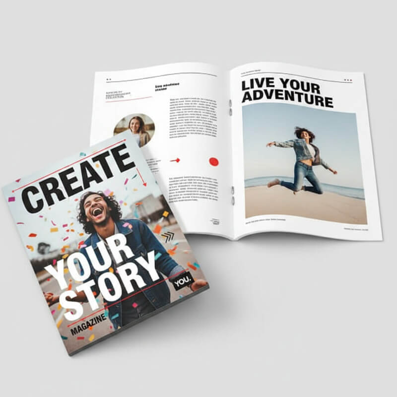 Personalisierter Magazindruck in Kleinauflage ab 1 Exemplar