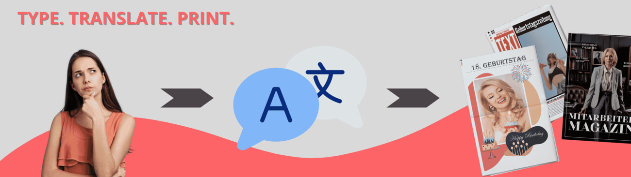 Inhalte für Zeitungen und Magazine mit der Hilfe von KI-Tools übersetzen