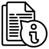 Info Icon Zeitungsdruck