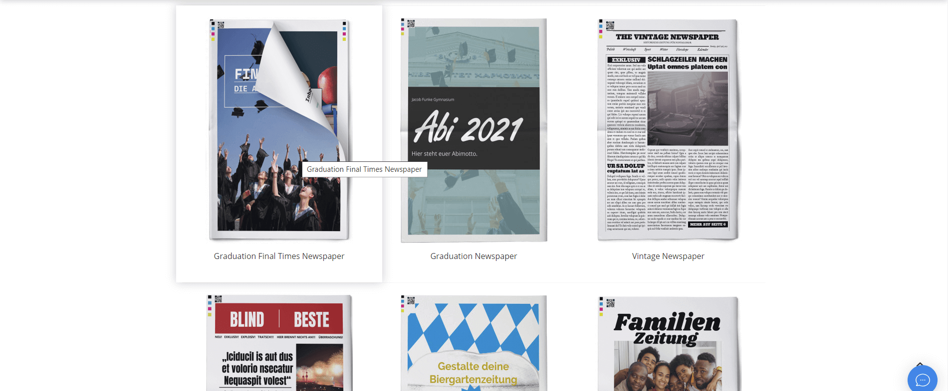 how to make a newspaper - step 2