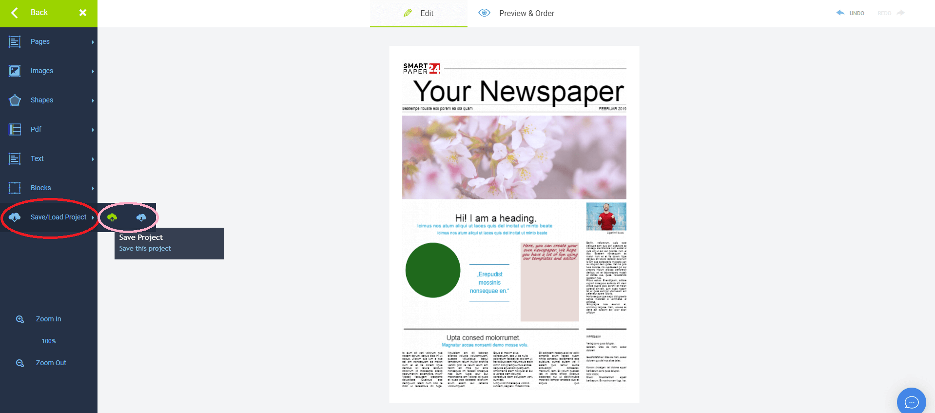 how to make a newspaper - step 33