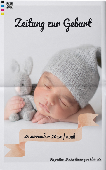 Birth Announcement Newspaper