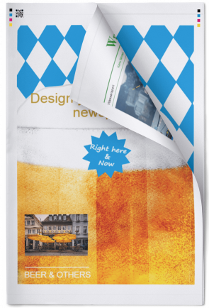 Beer Garden Newspaper