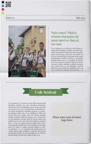 Folk Festival Newspaper