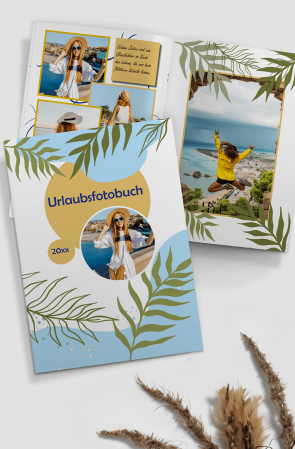 Summer Holiday Photo Book Square