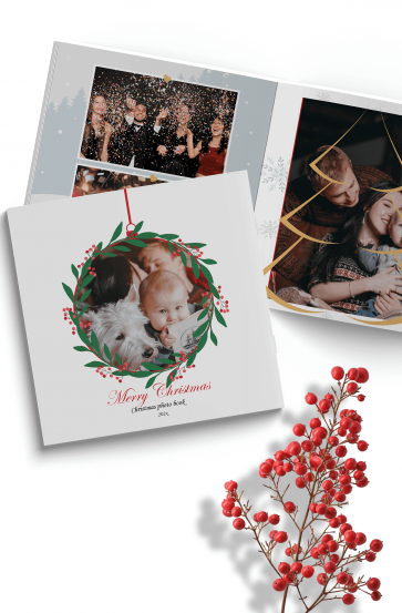 Christmas Photo Book Square