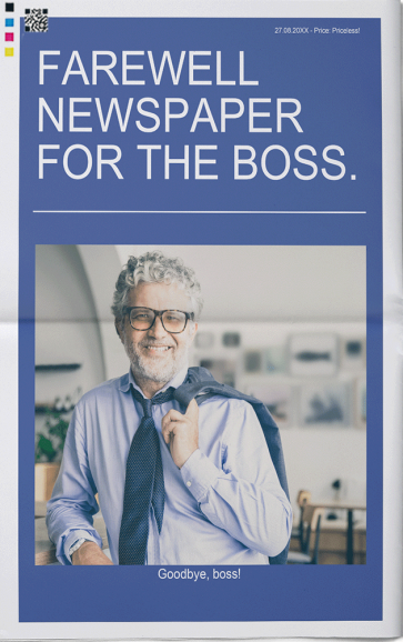 Goodbye Newspaper Boss