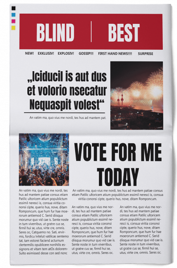 Design your own modern tabloid