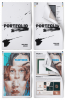 Template for portfolio newspaper