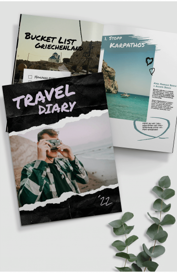 Reisejournal gestalten