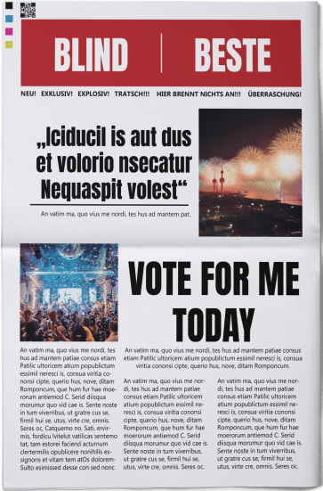 Boulevardzeitung selbst gestalten
