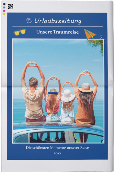 Urlaubszeitung gestalten
