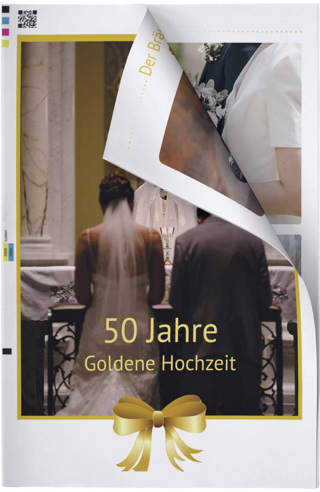 Hochzeit deckblatt hochzeitszeitung goldene Hochzeitszeitung