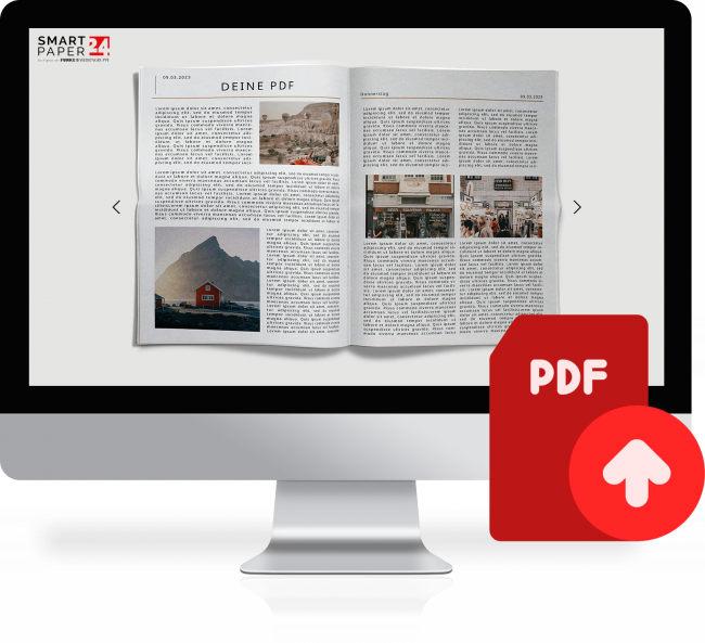 Filpbook Pdf PDF als digitales Flipbook im Zeitungslook veröffentlichen