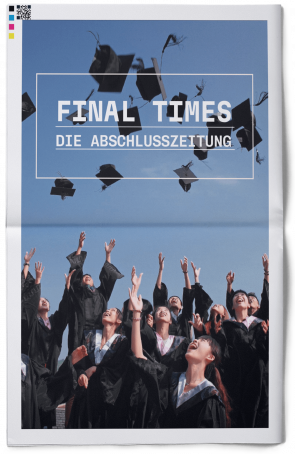 Abschlusszeitung gestalten