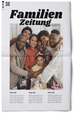 Familienzeitung gestalten