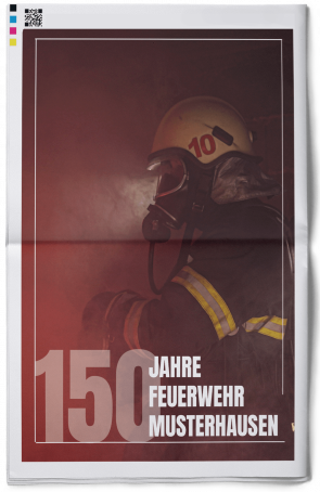 Festzeitung Feuerwehr gestalten