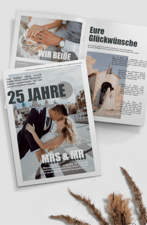 Hochzeitsmagazin Silber