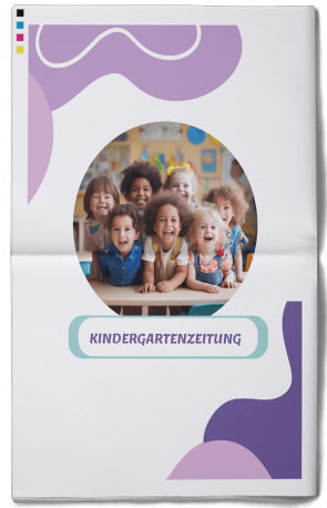 Kindergartenzeitung gestalten