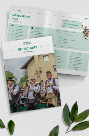 Festschrift Schützenverein erstellen