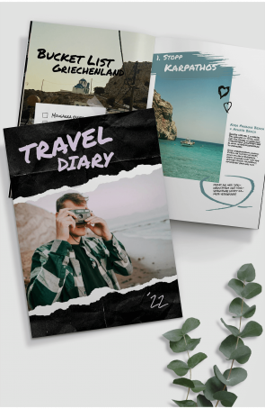 Reisejournal gestalten