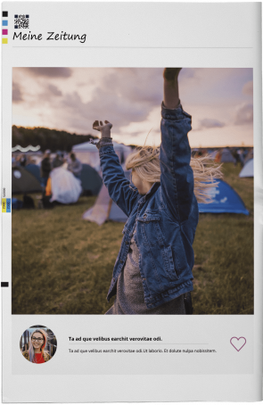 Social Media Zeitung gestalten