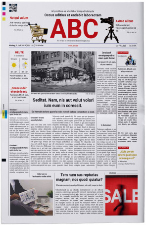 Tageszeitung selbst gestalten