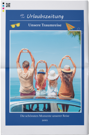 Urlaubszeitung gestalten