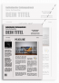 Zeitung im Tabloid-Format drucken