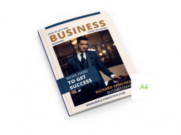 Impression de brochure A4 (Couverture souple et reliure collée)