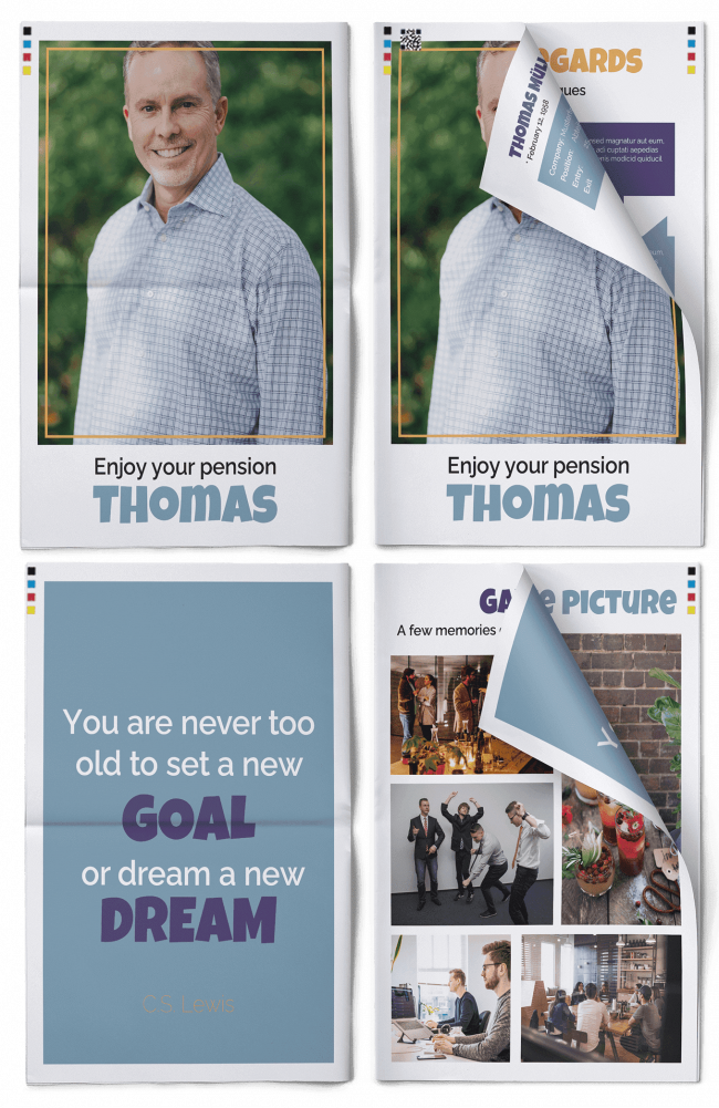 Concevoir et imprimer un journal de retraite créatif