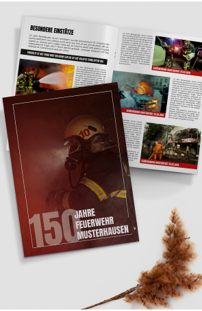 Brochure commémorative des pompiers 